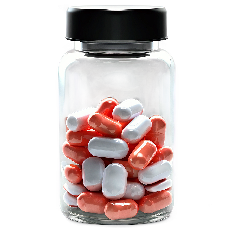 Pill Bottle No Background Png 34