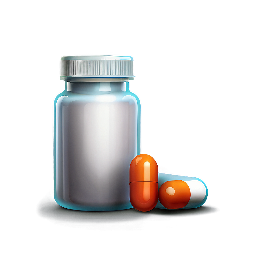 Pill Bottle Vector Png Lto29