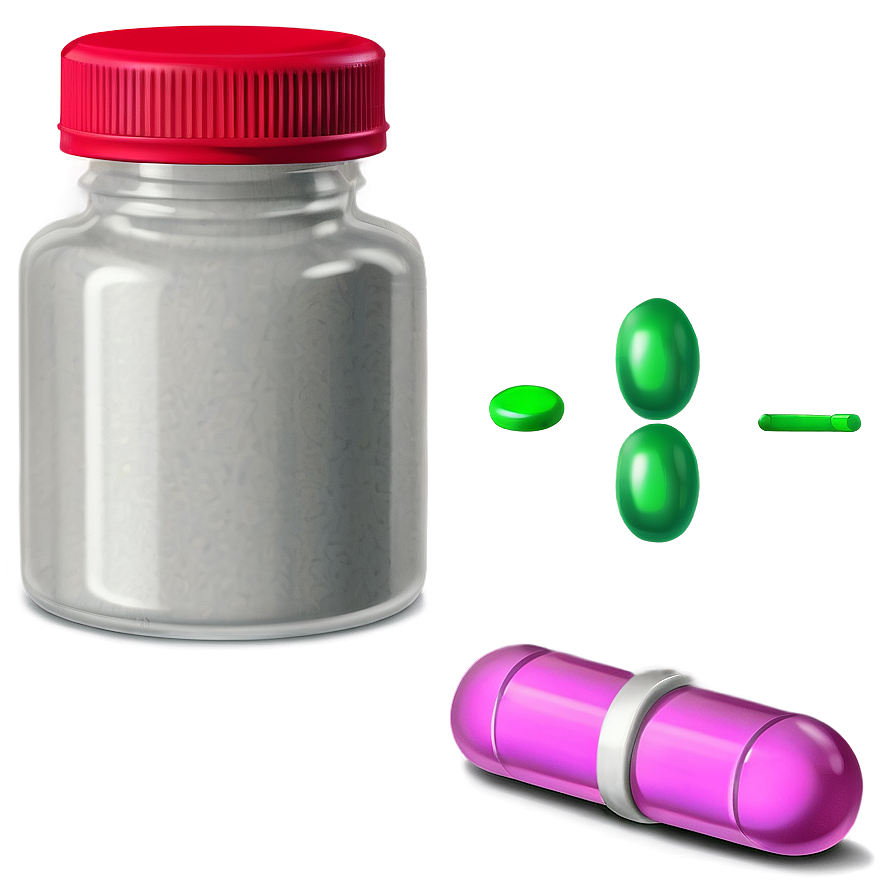 Pill Bottle With Liquid Png Uwp