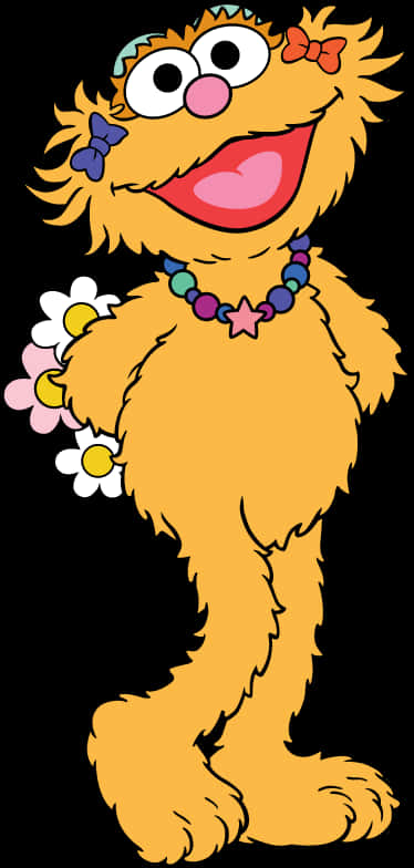 Pin By Marcia Rue On Carl - Zoe Sesame Street Clipart PNG with transparent background