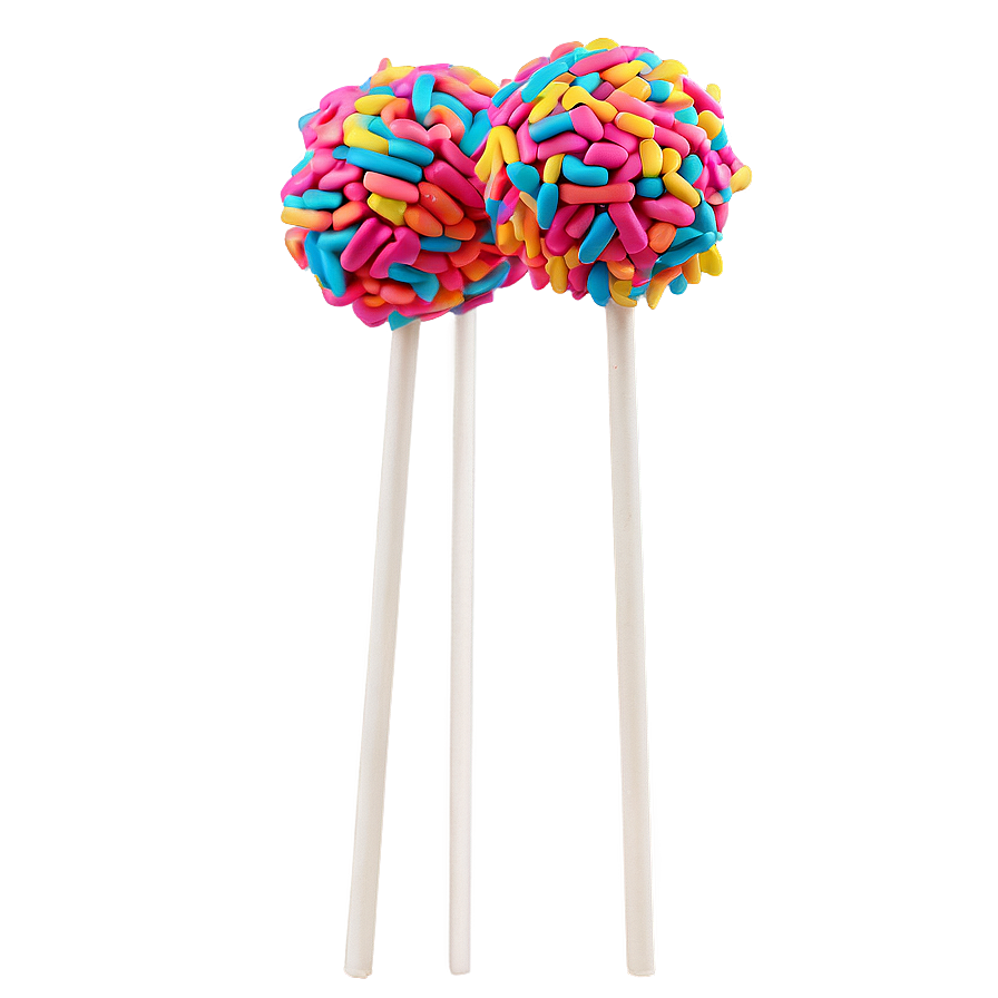 Piñata Cake Pops PNG uun PNG with transparent background
