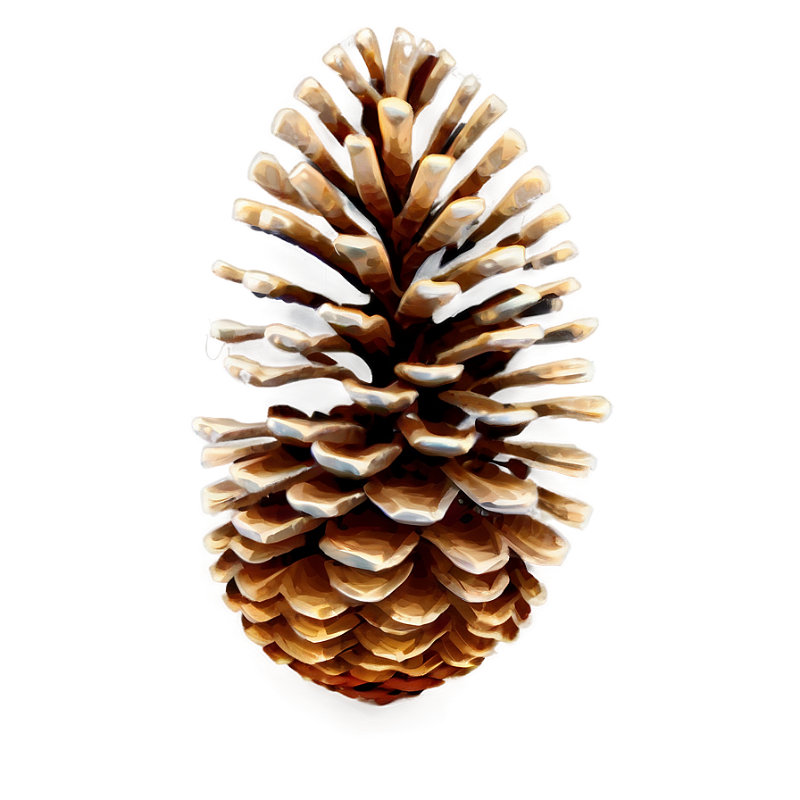 Pine Cone Illustration Png Uvs