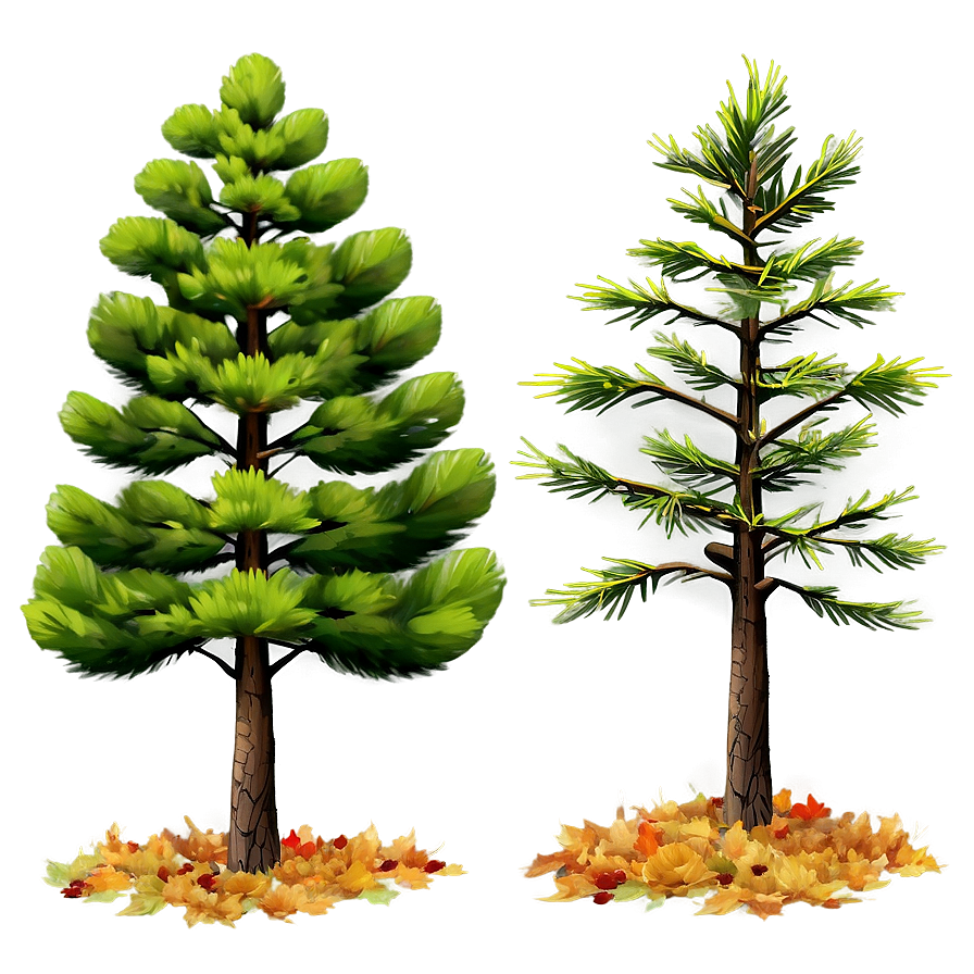 Pine Trees In Autumn Png 70