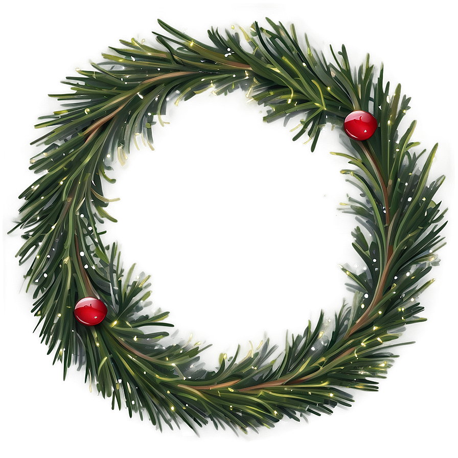 Pine Wreath PNG 91 PNG image with a transparent background, free high-resolution download