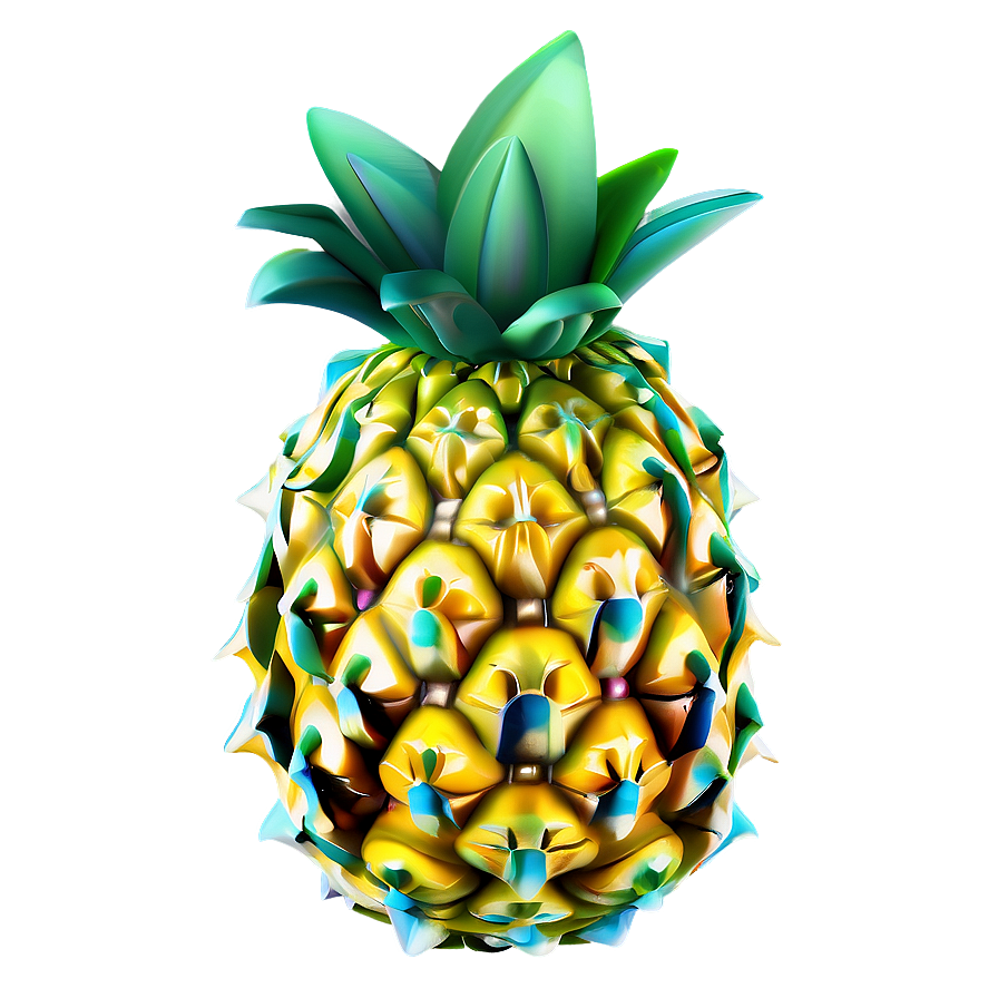 Pineapple 3d Png Yvu