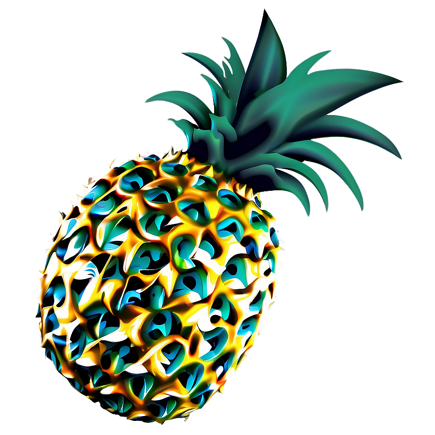 Pineapple Design Png Nmv