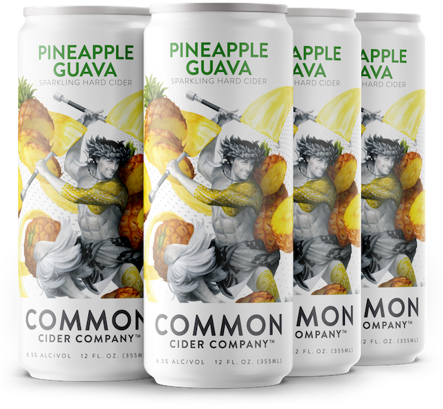 Pineapple Guava Sparkling Hard Cider Common Cider Company