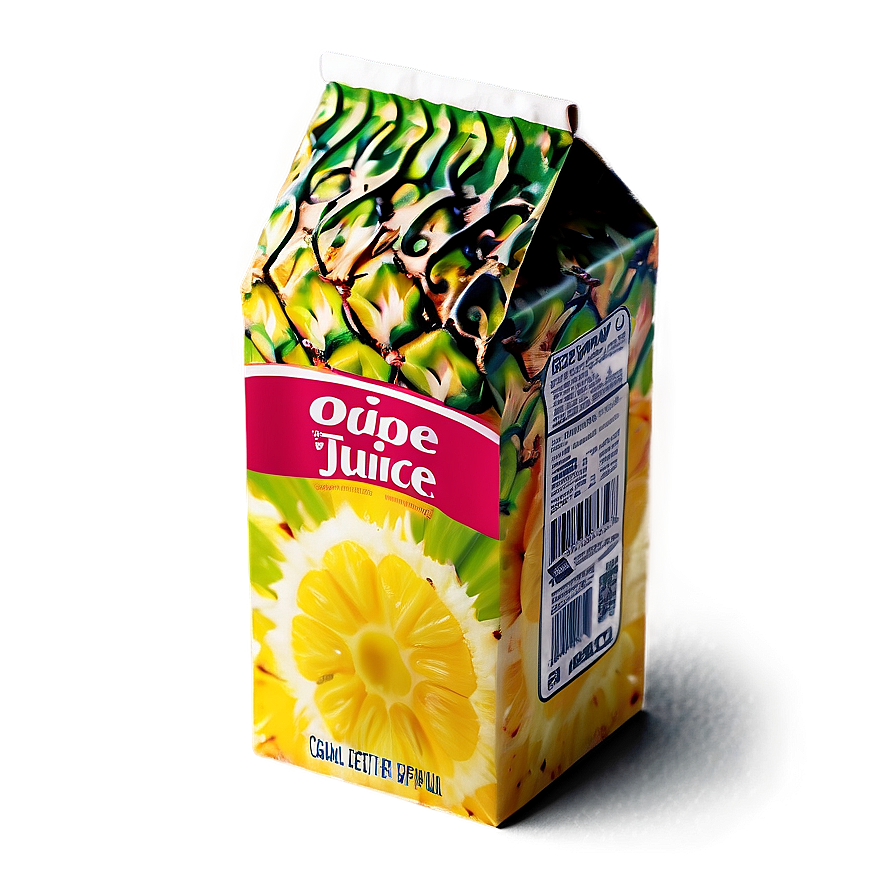 Pineapple Juice Box Png Fvc