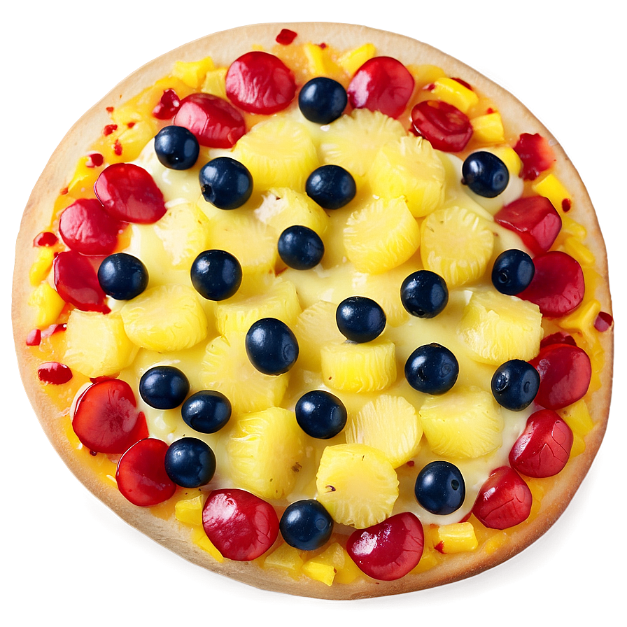 Pineapple Pizza Delightful Bites Png 8