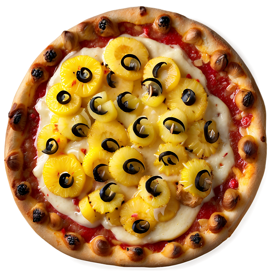 Pineapple Pizza Gourmet Special Png 18