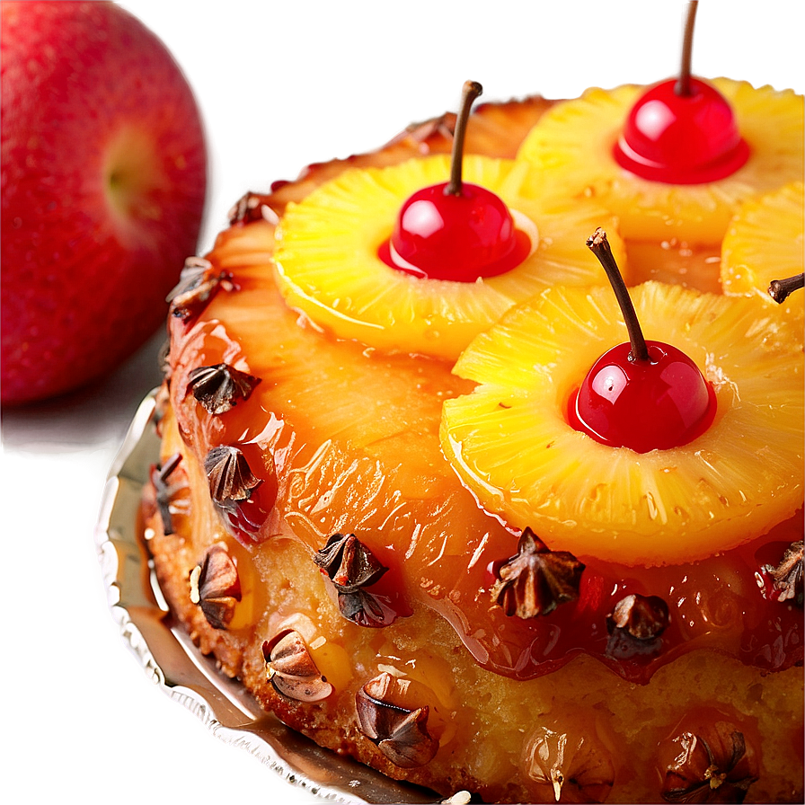 Pineapple Upside Down Cake Png Khd14