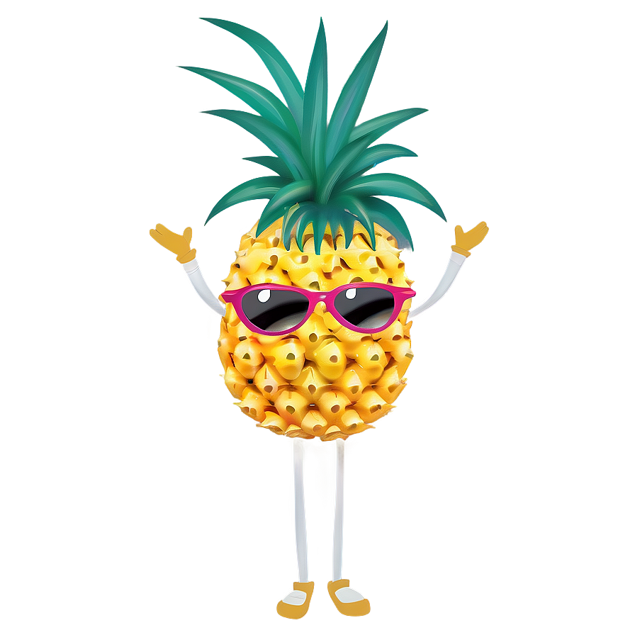 Pineapple Vacation Png Yby