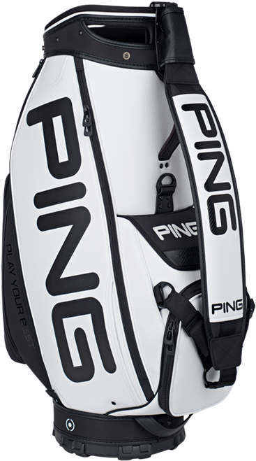 Ping Golf Bag White Black