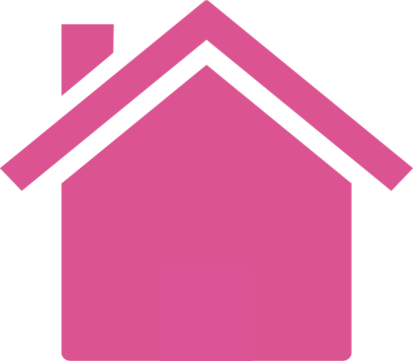 Pink Back Icon Graphic