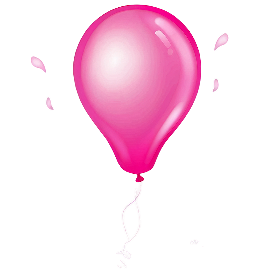 Pink Balloons Bright And Beautiful Png 57