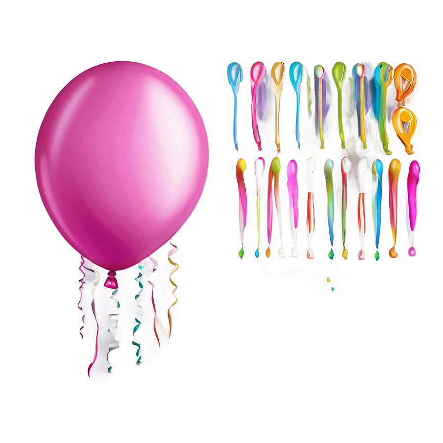 Pink Balloons D