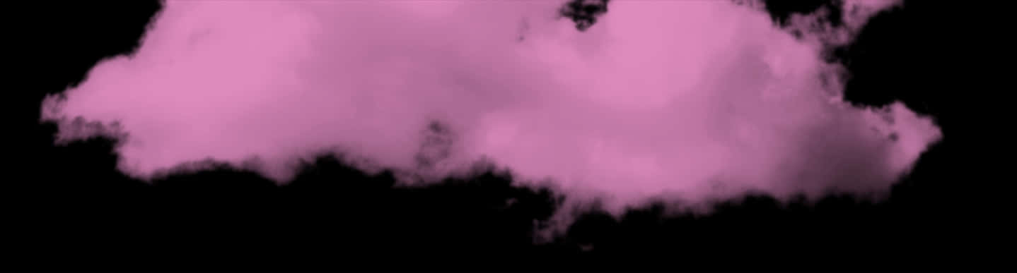 Pink Black Abstract Cloud