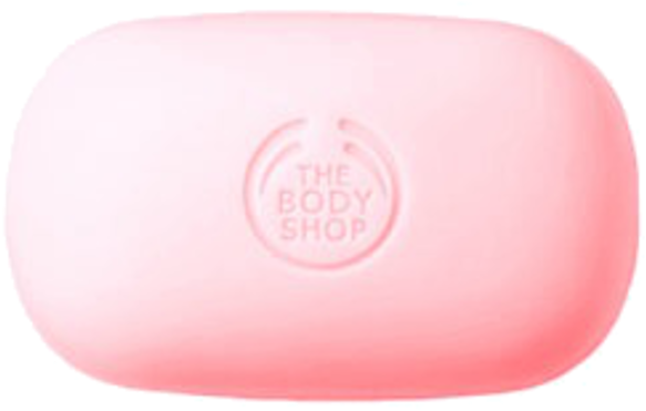 Pink Body Shop Soap Bar