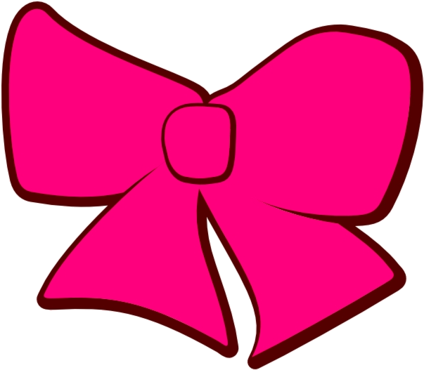 Christmas Bow Green Cartoon Clipart Pink Tie Transparent - Pink Bow Tie Clip Art, HD Png Download PNG with transparent background