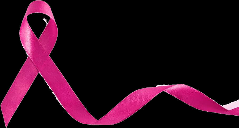 Pink Breast Cancer Awareness Ribbon