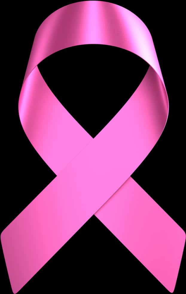 Pink Breast Cancer Awareness Ribbon