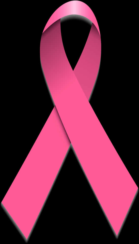 Pink Breast Cancer Awareness Ribbon