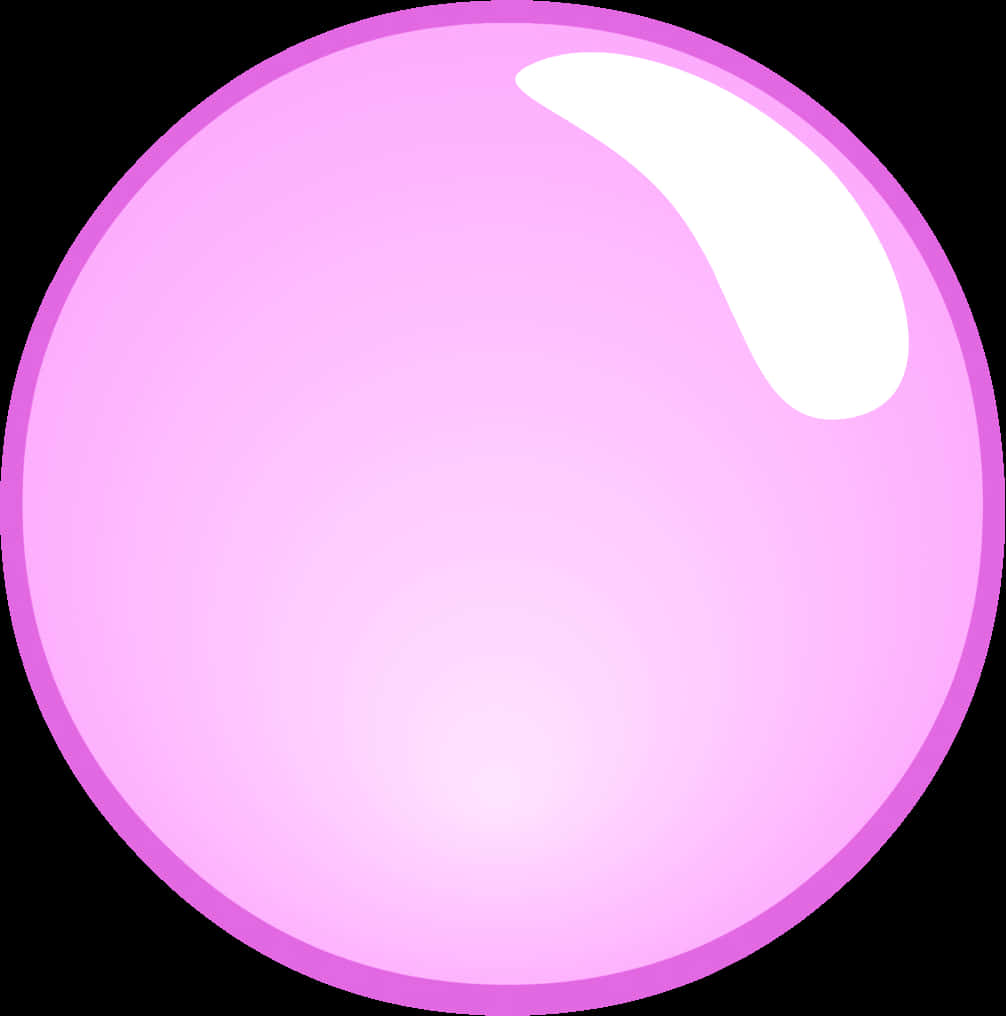 Pink Bubble Illustration