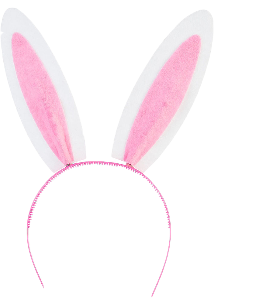 Pink Bunny Ears Headband