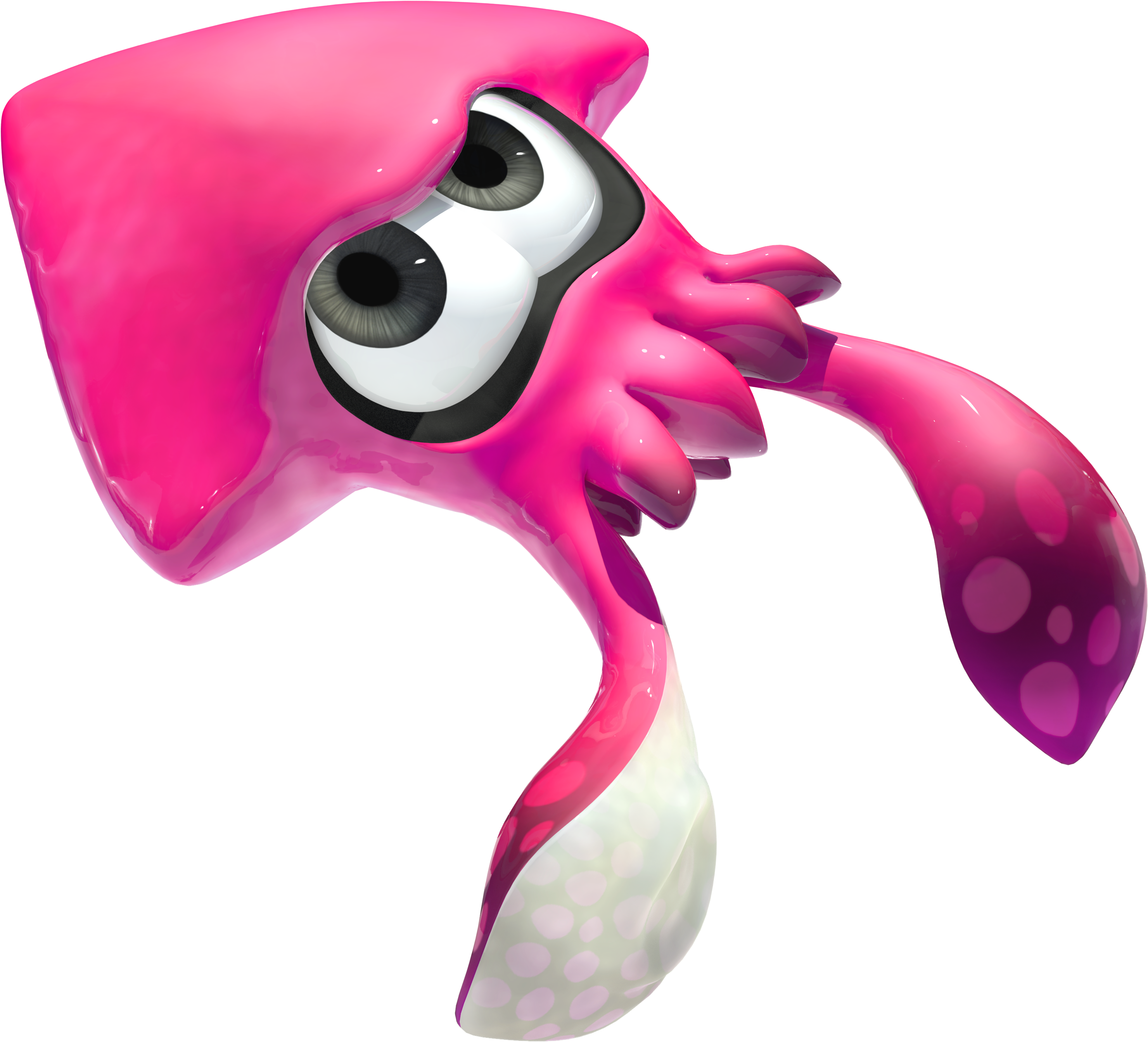 Squid Clipart Pink - Pink Splatoon 2 Squid, HD Png Download PNG image with a transparent background, free high-resolution download