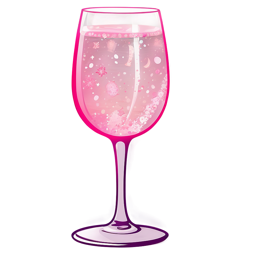 Pink Champagne Nightlife Png Kek