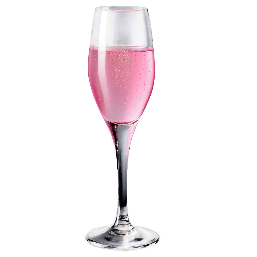 Pink Champagne With Chocolates Png Qbp