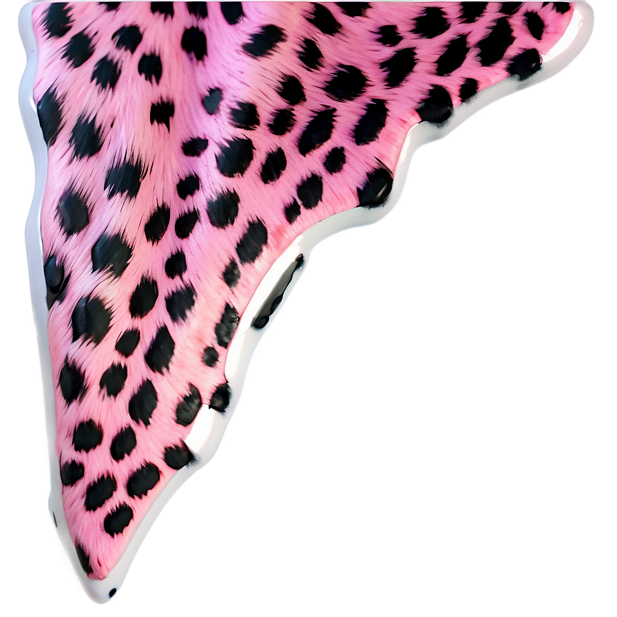 Pink Cheetah Print Style Png 05232024