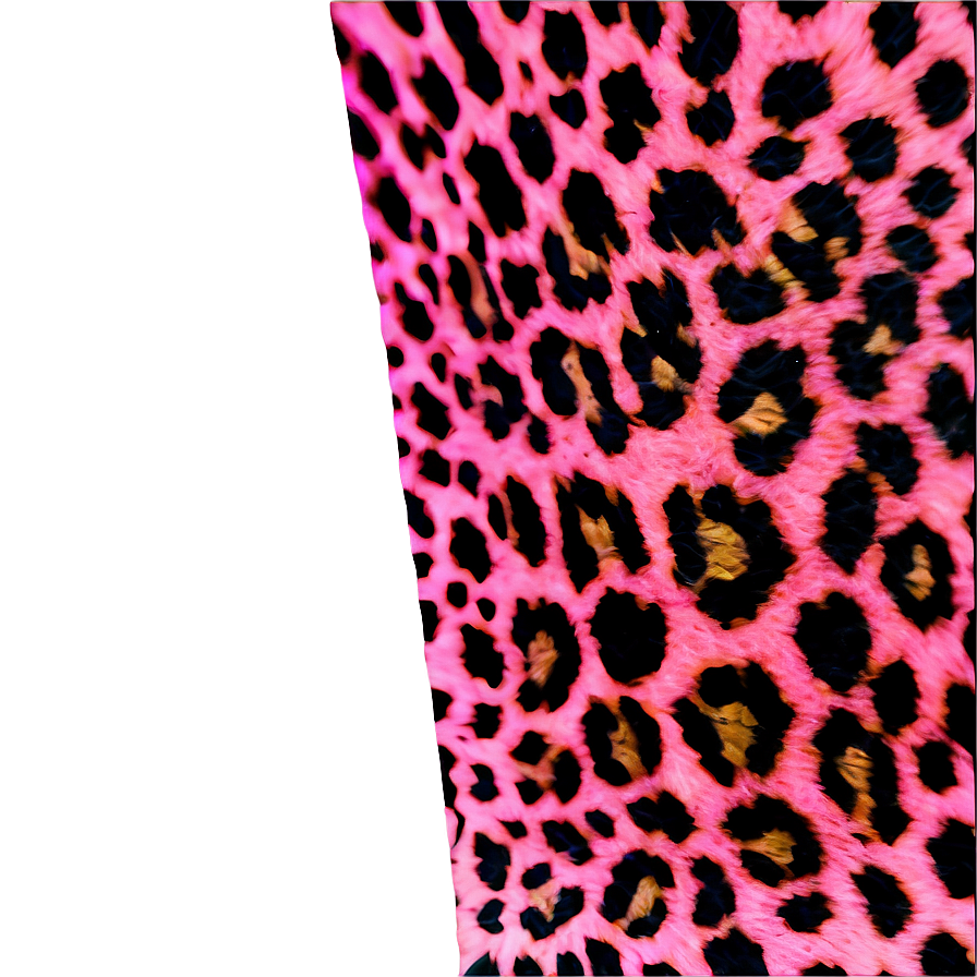 Pink Cheetah Print Style Png Xre66