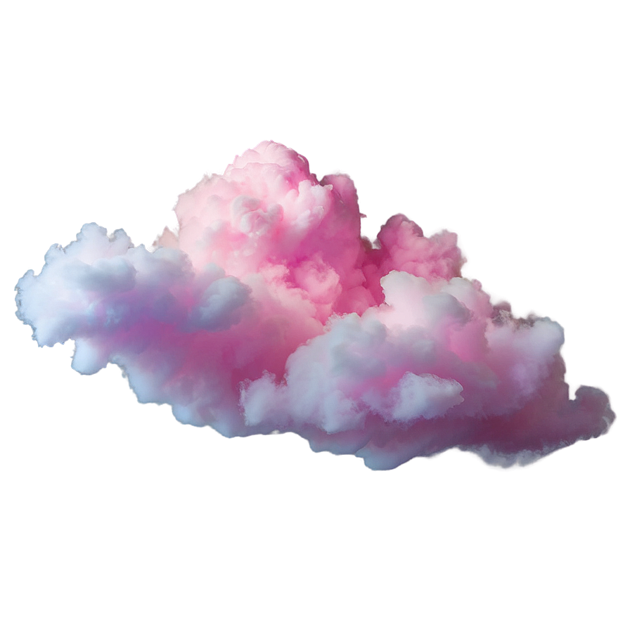 Pink Cloud Ethereal Scene Png 06252024