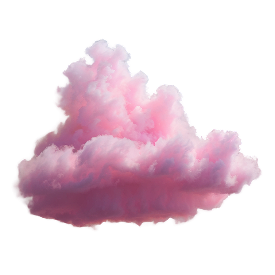 Pink Cloud Ethereal Scene Png 69