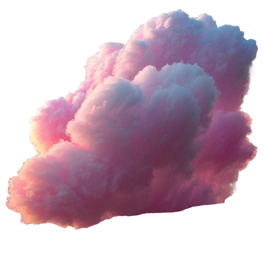 Pink Cloud Sunset Png 06252024