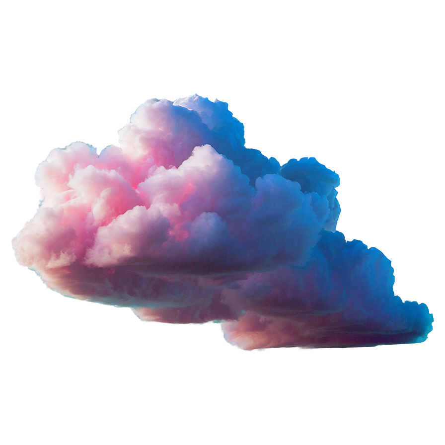 Pink Cloud With Blue Sky Png 41