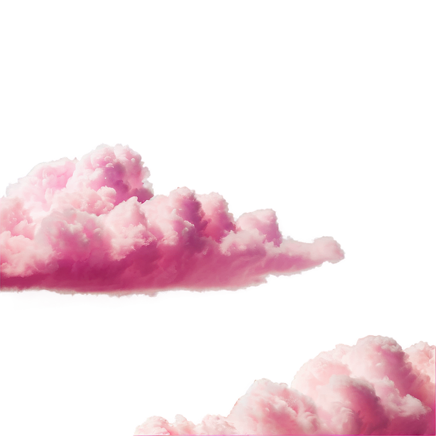 Pink Clouds Evening Sky Png 06252024