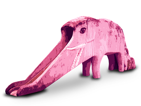 Pink Elephant Artwork