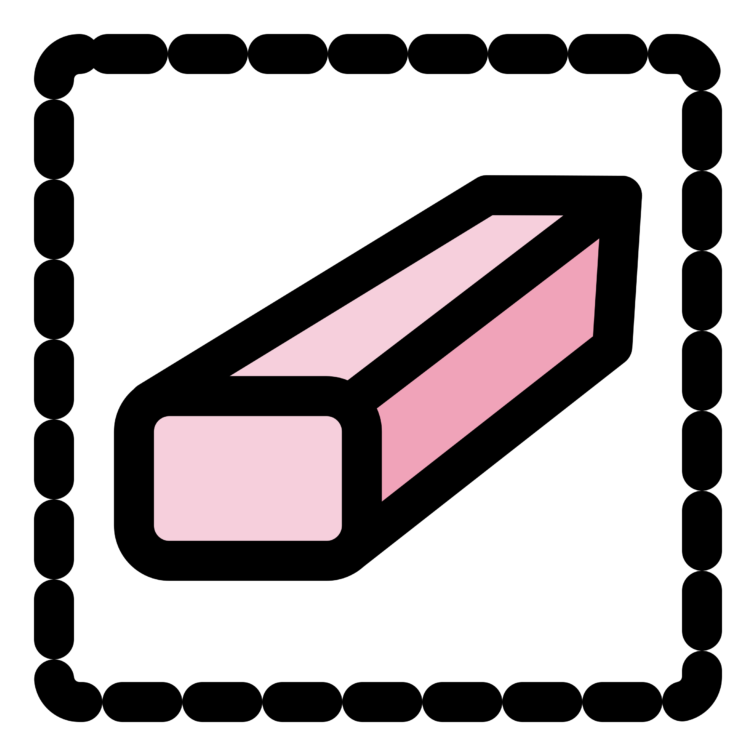 Pink Eraser Icon