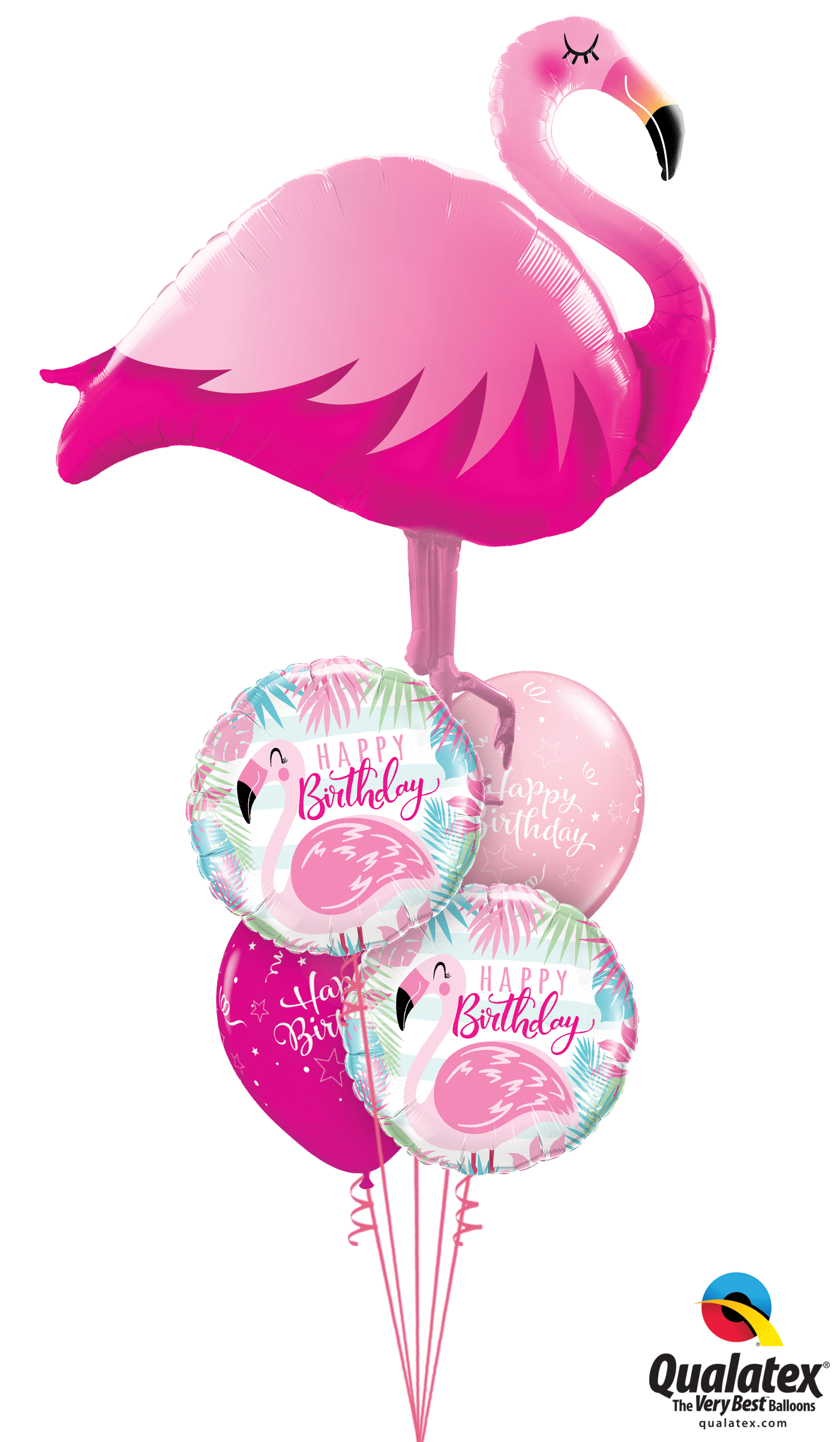 Flamingo Transparent Happy Anniversary - Flamingo Balloon, HD Png Download PNG with transparent background