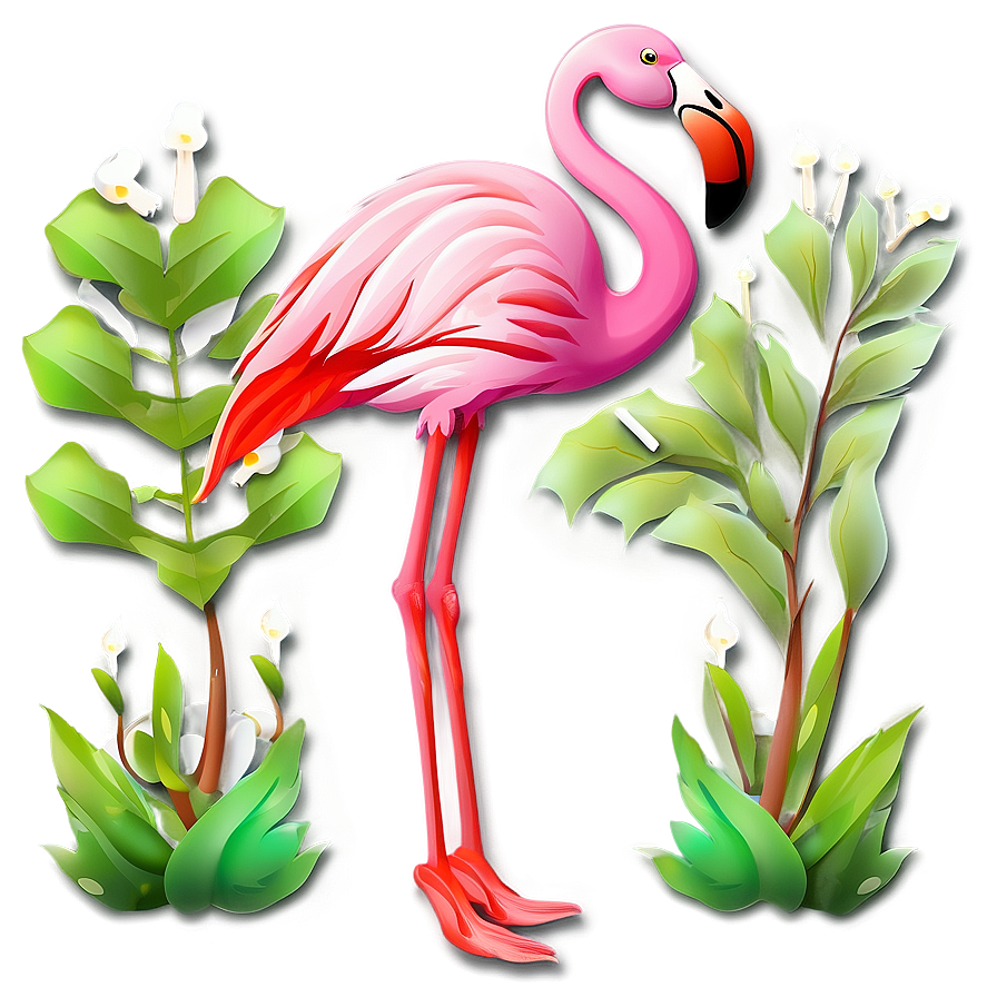 Pink Flamingo Icon Png 06292024