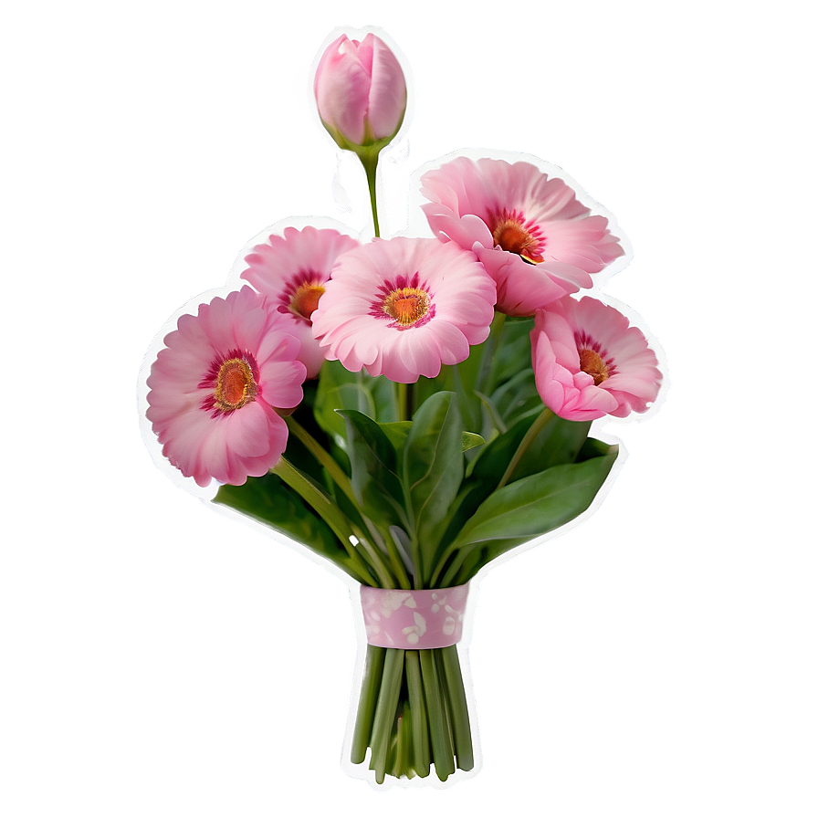 Pink Flower Bouquet Png Pyg