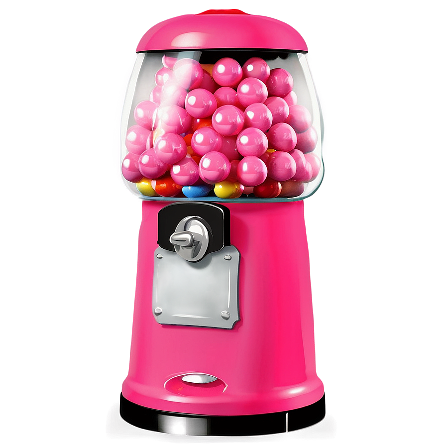 Pink Gumball Machine Png 58