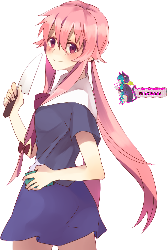 Yuno Gasai Png, Transparent Png PNG with transparent background