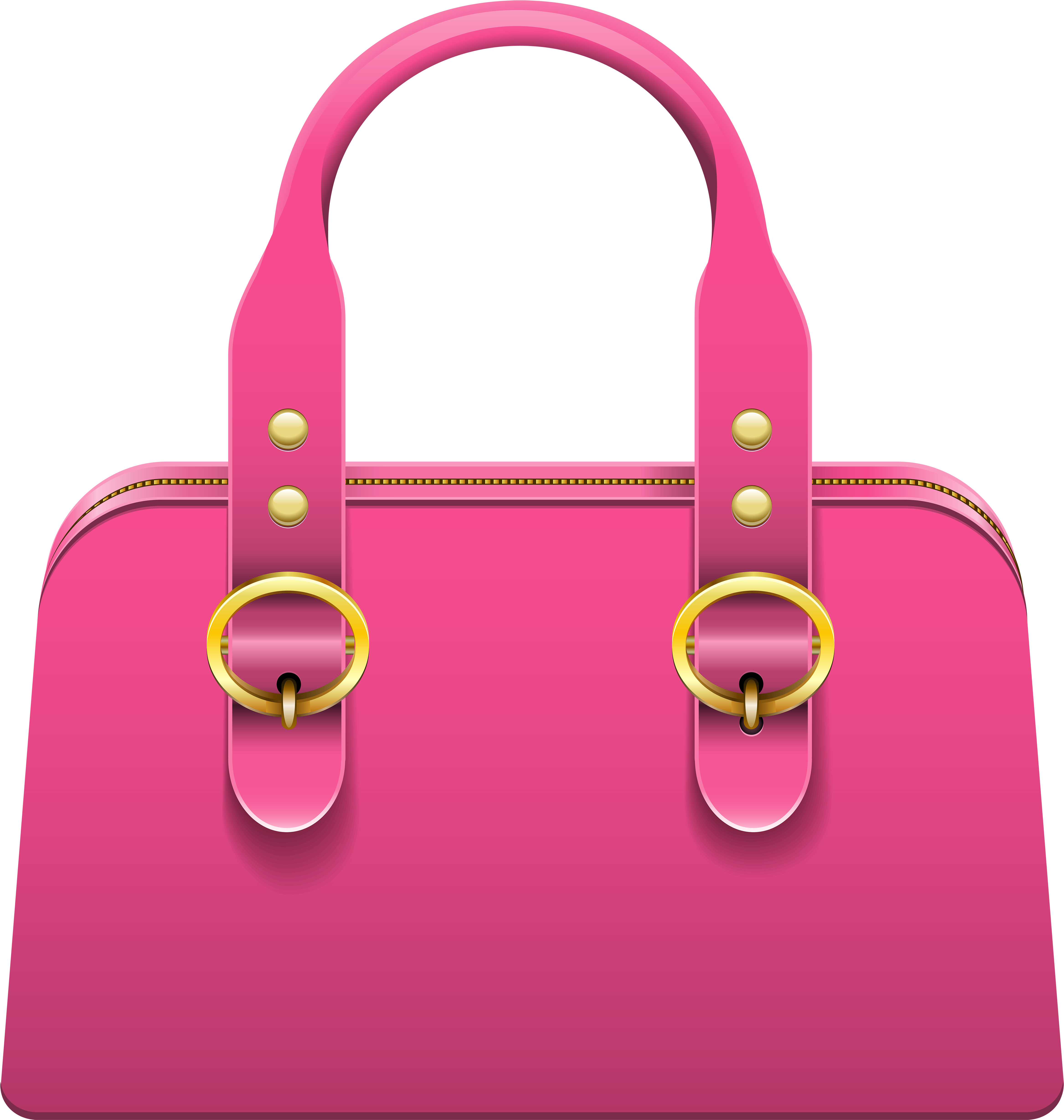 Handbag Pink Png Clip Art - Transparent Background Purse Clipart, Png Download PNG with transparent background