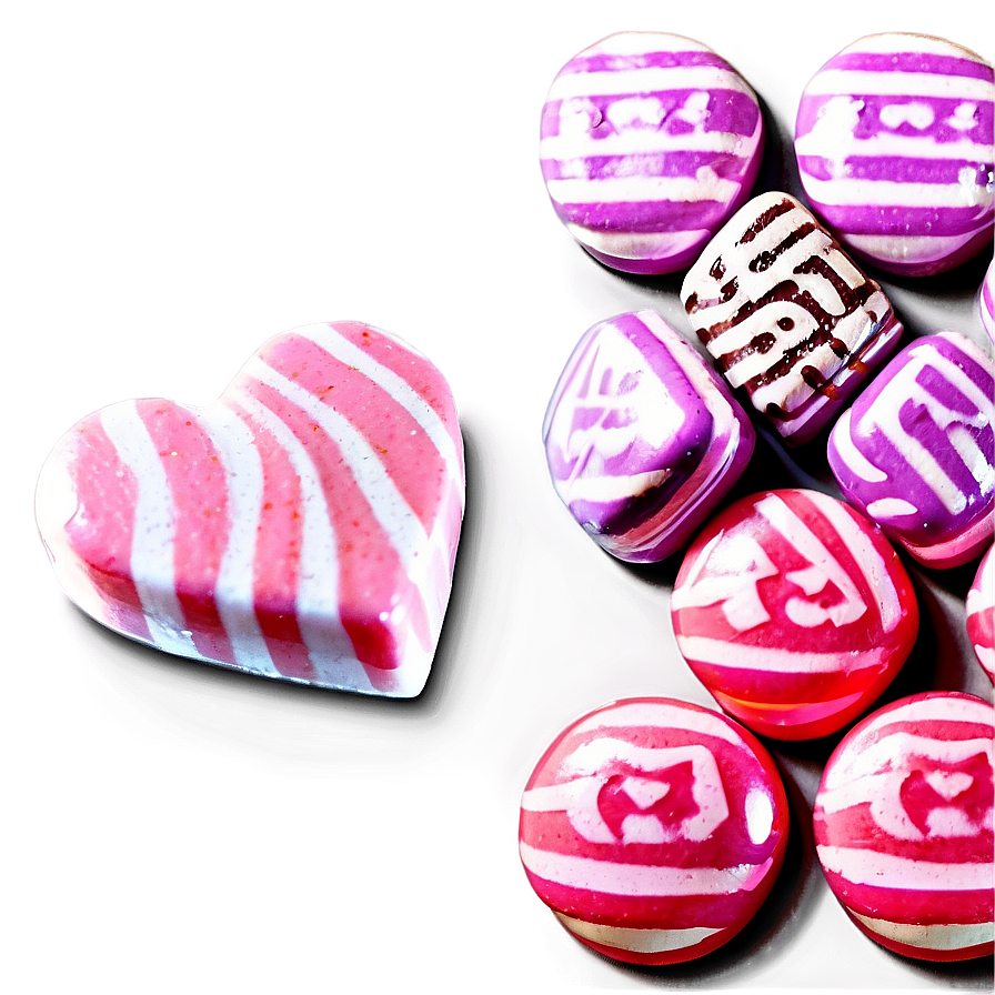 Pink Heart Candy Png Raf68