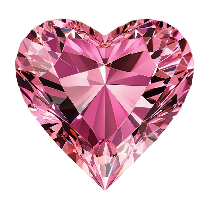 Pink Heart Diamond A