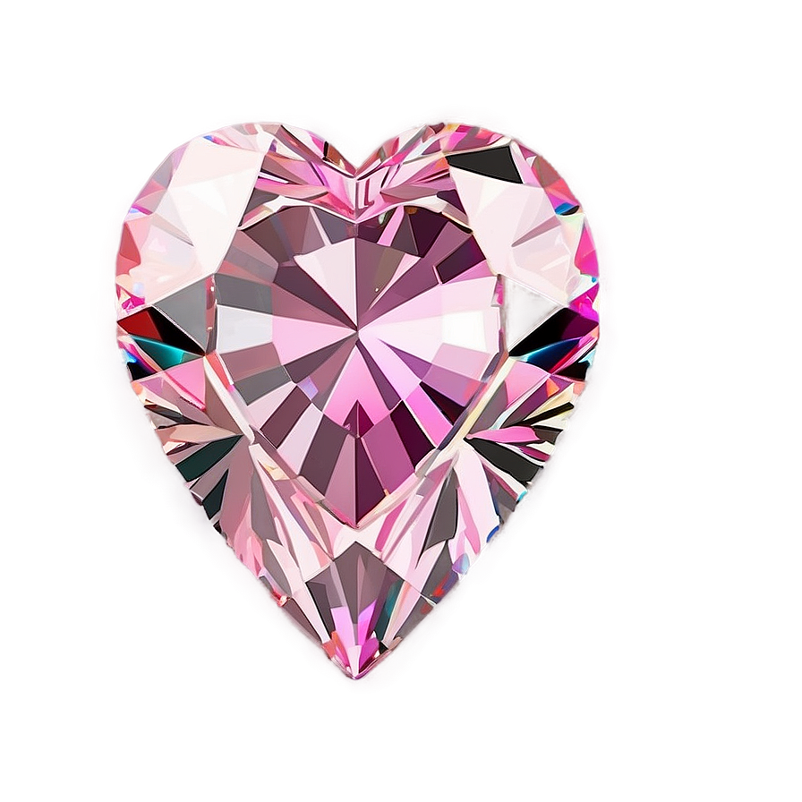 Pink Heart Diamond C