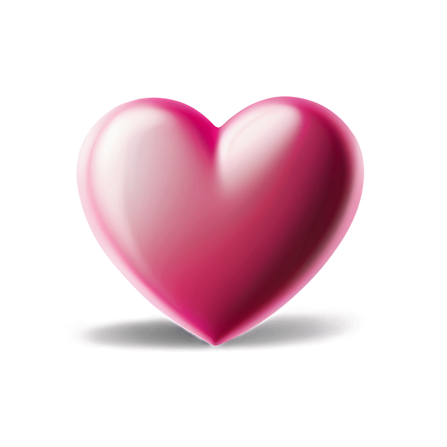 Pink Heart Emoji Artwork Png Nqq